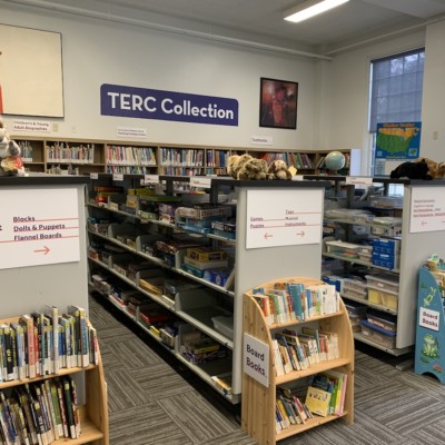 TERC (Teacher Education Resource Center) is ready for use, Fraser 203, summer 2021 TERC (Teacher Education Resource Center)