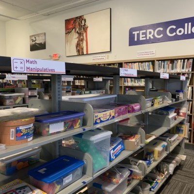 Games and manipulatives now shelved in TERC, summer 2021 Games and manipulatives now shelved in TERC, summer 2021