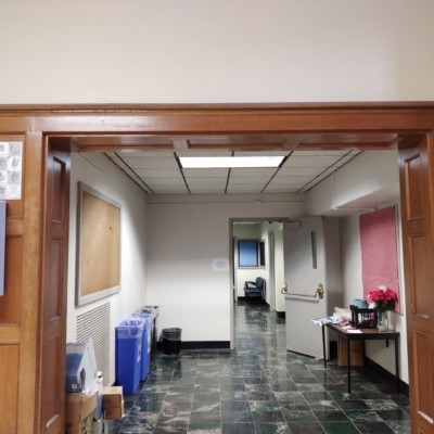 Lobby of former AOP offices in Sturges