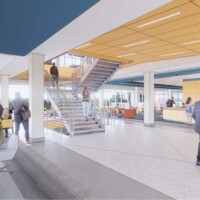 Future Milne Building Main Lobby, Architectural Rendering Future Milne Building Main Lobby, Architectural Rendering