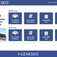 Circulation tracking interface March 2020 Circulation tracking interface March 2020