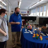 Access Services and CIT at Fraser Hall Library Open House, February 2022 Access Services and CIT at Fraser Hall Library Open House