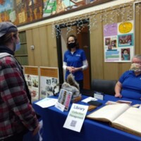 Special Collections and Archives representing at Fraser Hall Library Open House Special Collections and Archives representing at Fraser Hall Library Open House